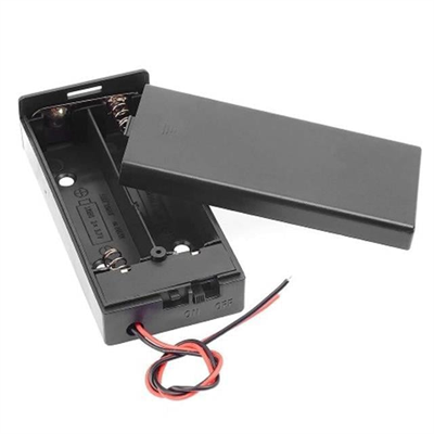 Powermaster  2li AA Kapaklı Switchli Pil Yuvası (IC-233C