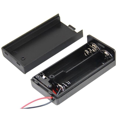 Powermaster  2li AA Kapaklı Switchli Pil Yuvası (IC-233C
