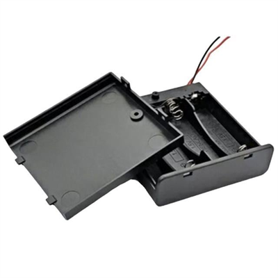 Powermaster  4lü AA Kapaklı Switchli Pil Yuvası (IC-233F)