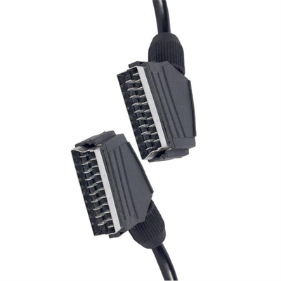 Powermaster 1.2 Metre 7 Mm Tırnaklı Scart Scart Kablo