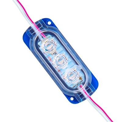 Powermaster 12 Volt 0.6 Watt Mavi 2835 65 X 25 Mm IP65 120 Lümen 160 Derece Modül Led
