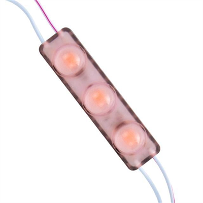 Powermaster 12 Volt 1.5 Watt Pembe Yanıp Sönen Parlak Tek Renk 2835 69 X 16 Mm IP65 160 - 180 Lümen 160 Derece Modül Led