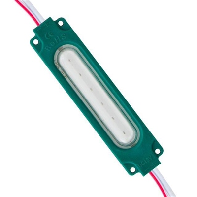 Powermaster 12 Volt 2 Watt Yeşil Modül Led (68x16 Mm)