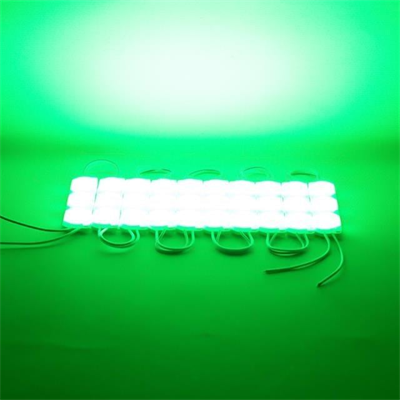 Powermaster 12 Volt 3 Watt Yeşil 2835 93 X 21 Mm IP65 220 - 240 Lümen 180 Derece Modül Led
