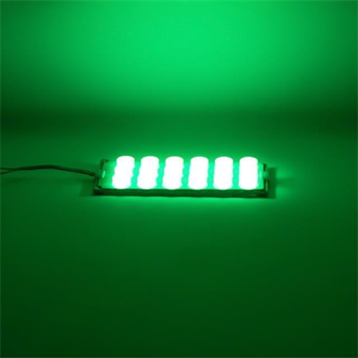 Powermaster 12 Volt 6 Watt Yeşil 18 Ledli 2li Paket Yanıp Sönen Modül Led