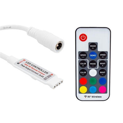 Powermaster 12 Volt RF Küçük Modüllü Uzak Mesafe Algılamalı Led Kontrol Cihazı
