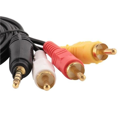 Powermaster 3.5Mm Stereo - 3 Boğumlu - 3Rca (Discman Kablosu) 1.5 Metre