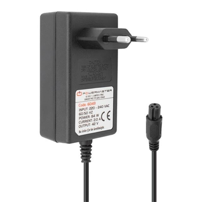 Powermaster 42 Volt - 1 Amper 3 Pinli Ginger Priz Tip Şarj Cihazı PM-6043