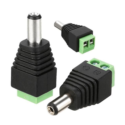 Powermaster 5.5x2.1 Mm Power Erkek Konnektör