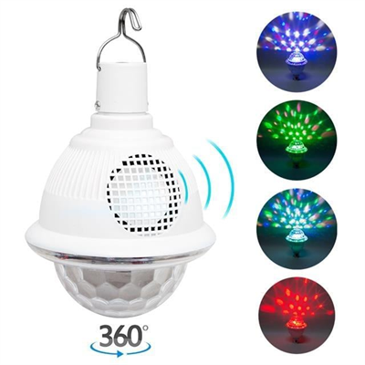 Powermaster Bluetooth Destekli Animasyonlu 10 Watt Şarjlı Ufo Tip Disko Topu PM-4191