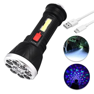 Powermaster CL-W09 9+1 Ledli + Flaşörlü Deprem Ve Afet İçin Şarjlı El Feneri