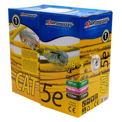 Powermaster Cat5 305 Metre Ethernet Network Kablosu