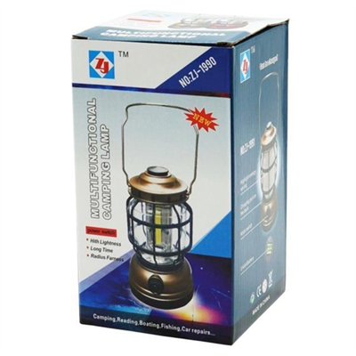 Powermaster Çok Fonksiyonlu Pilli Kamp Lambası ZJ-1990