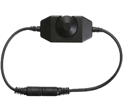 Powermaster DC12V-DC24V 2A Tek Renkli Işık Şiddeti Kontrolü Şerit Led Dimmer PM-4612