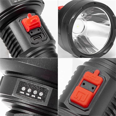 Powermaster HY-789 USBli 3 Modlu Şarjlı El Feneri