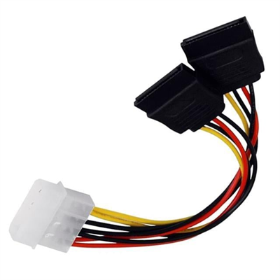 Powermaster İkili Sata Power Kablo