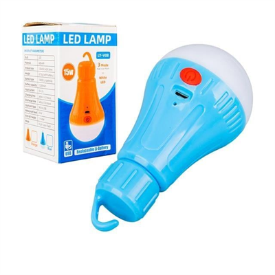 Powermaster LY-V08 Şarjlı Kamp Lambası (Çakarlı)