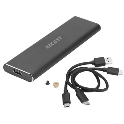 Powermaster M.2 Nvme SSD Destekli USB 3.1 Type-C SSD Harddisk Kutusu Sabit Sürücü Muhafazası
