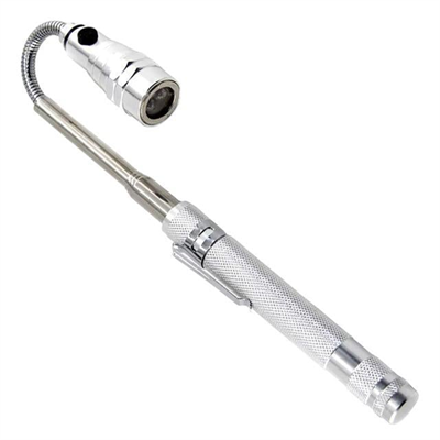 Powermaster MX-2808 Mıknatıslı 360 Derece Döner Başlıklı 3 Ledli Beyaz Işık El Feneri