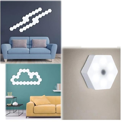 Powermaster MX-359 Üçlü Altıgen Kumandalı Pilli Dokunmatik Tezgah Altı LED Aydınlatma