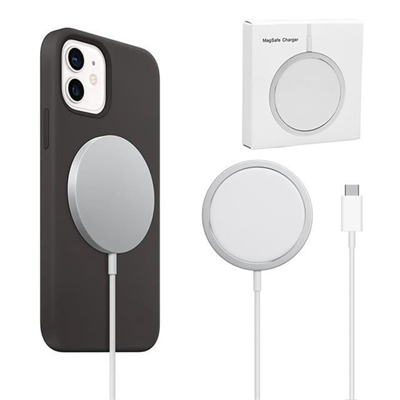 Powermaster MagSafe Magnet Wireless Şarj Cihazı 5V/3A USB Type-C
