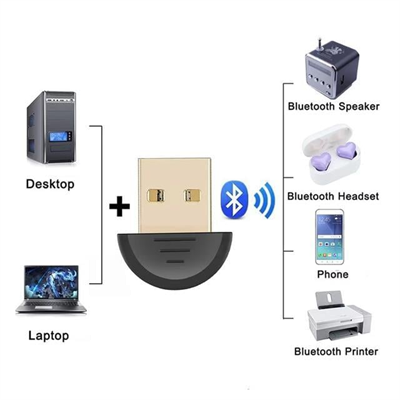 Powermaster PM-10799 Mini Usb Vista 2.0 Edr Mini Wireless Dongle Adaptör (Pc - Laptop - Masaüstü - Android)