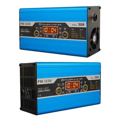 Powermaster PM-1230 12 Volt Max 30 Amper Akü Şarj Cihazı