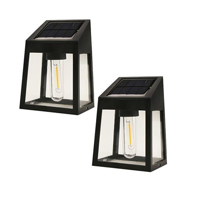Powermaster PM-14916 Solar Güneş Enerjili Gece Sensörlü Bahçe Aydınlatma Lambası (2li Paket)