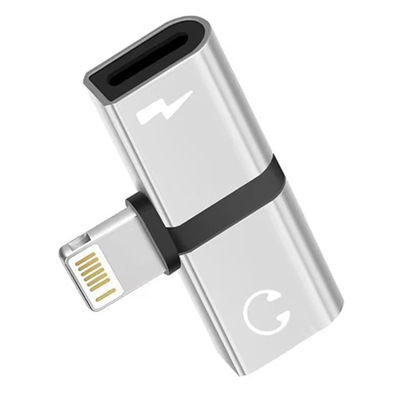 Powermaster PM-18316 iPhone Lightning Şarj Kulaklık Çevirici Adaptör Jack