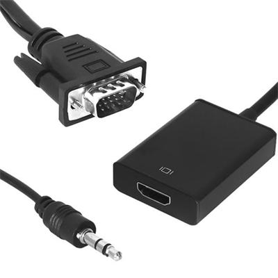 Powermaster PM-18637 VGA To HDMI Dönüştürücü Kablo