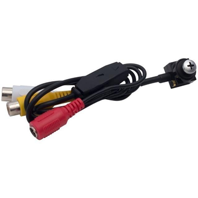 Powermaster PM-19312 3.6Mm 800 Tvl 1/4 Sensör Mikrofonlu Vida Tip Mini Kamera