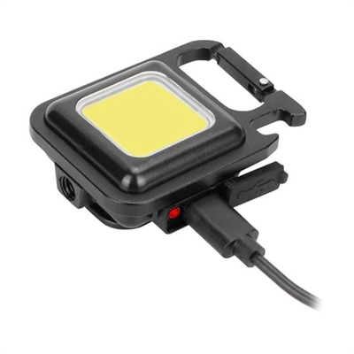 Powermaster PM-21489 Cob Ledli 3 Fonksiyonlu Anahtarlık Şarjlı Lamba