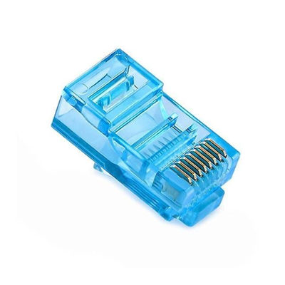 Powermaster PM-22702 RJ45 RJ45 CAT6 8P/8C Mavi Soket (100lü Paket)