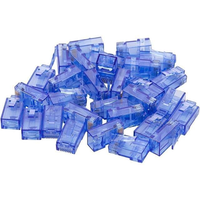 Powermaster PM-22702 RJ45 RJ45 CAT6 8P/8C Mavi Soket (100lü Paket)