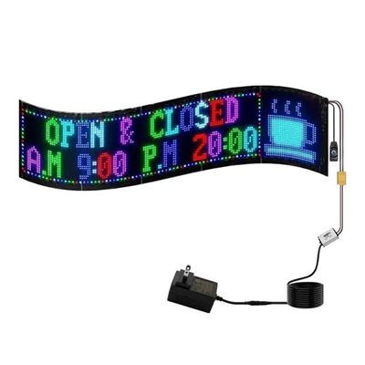 Powermaster PM-23827 20x82cm Kayan Yazı Led Tabela