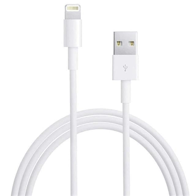 Powermaster PM-24123 Beyaz 3 Metre 2 Amper iPhone Lightiıng Şarj Data Kablosu