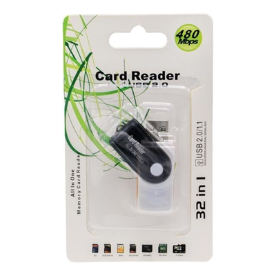 Powermaster PM-2513 USB 2.0 Çoklu 32in1 SD-Mmc Kart Okuyucu