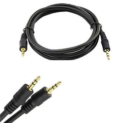 Powermaster PM-26896 Siyah 3.5 Mm Stereo Erkek-Erkek 1.5 Metre Aux Kablo