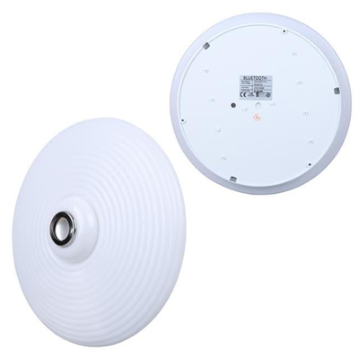 Powermaster PM-27330 Beyaz 35*10.5 Cm 24 Watt Bluetooth Hoparlörlü Tavan Aydınlatma (AL-BL303) Tornavida Hediyeli