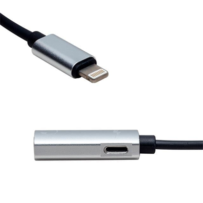 Powermaster PM-3833 Lightning Şarj Ve Kulaklık Çevirici Kablo Adaptör