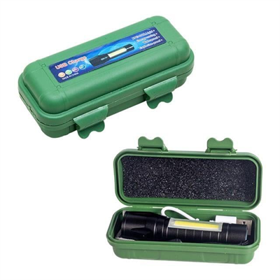 Powermaster PM-4525 Metal Flashlight Power Ledli Şarjlı El Feneri