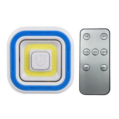 Powermaster PM-6937 Cob Ledli Pilli Uzaktan Kumandalı Tekli Lamba