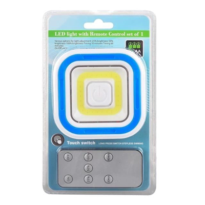 Powermaster PM-6937 Cob Ledli Pilli Uzaktan Kumandalı Tekli Lamba