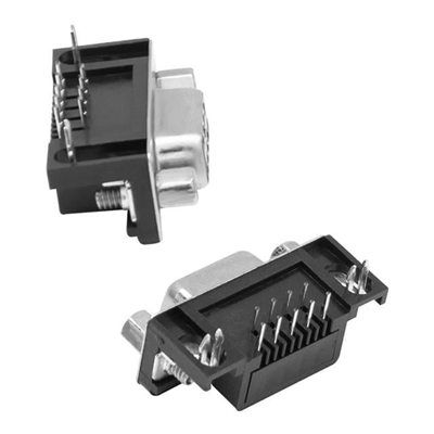 Powermaster PM-7399 9 Pin Dişi D-SUB 90 Derece Konnektör