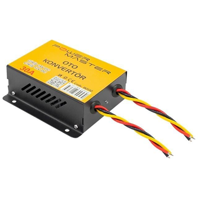 Powermaster PM-8202 24V Dc / 12V Dc 30 Amper Oto Konvertör