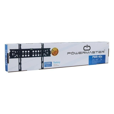 Powermaster PWR-40S Kilitli 26-49Lcd-Led Tv Duvar Askı Aparatı