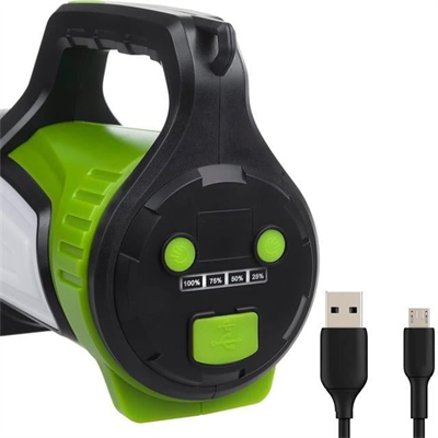 Powermaster Şarjlı Ledli Uzun Menzilli Kamp Tipi Işıldak Fener  JS-881B