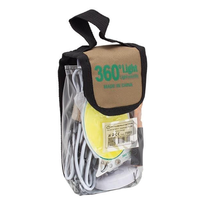 Powermaster TM-24 Cob Ledli 13 Watt Akü Maşalı 4 Metre Kablolu Taşınabilir Seyyar Panel Lamba
