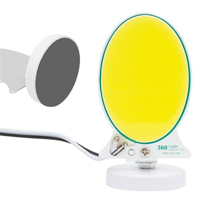 Powermaster TM-24 Cob Ledli 13 Watt Akü Maşalı 4 Metre Kablolu Taşınabilir Seyyar Panel Lamba
