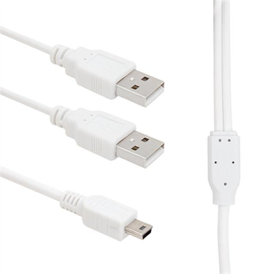 Powermaster USB 2 A Erkek-Mini USB 5 Pin 1 Metre Kablo